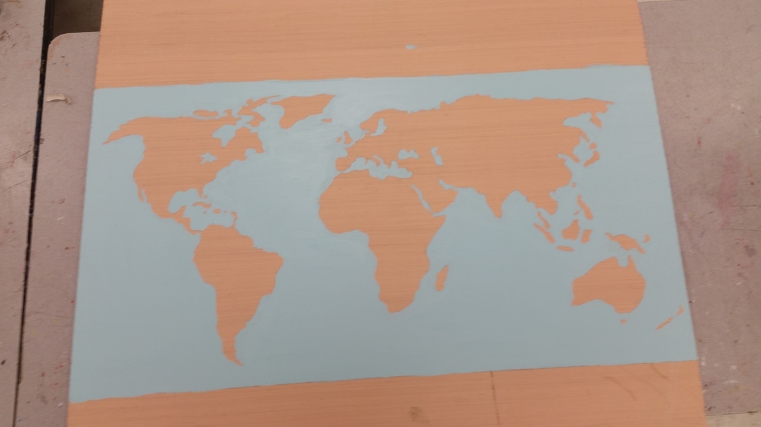World Map project – new art